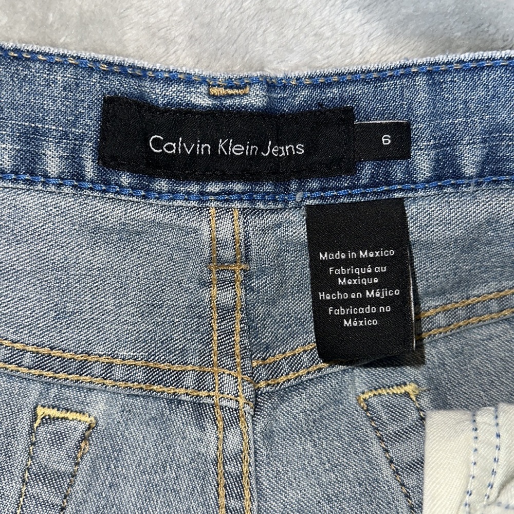 Calvin Klein Denim Shorts - Picture 2 of 4